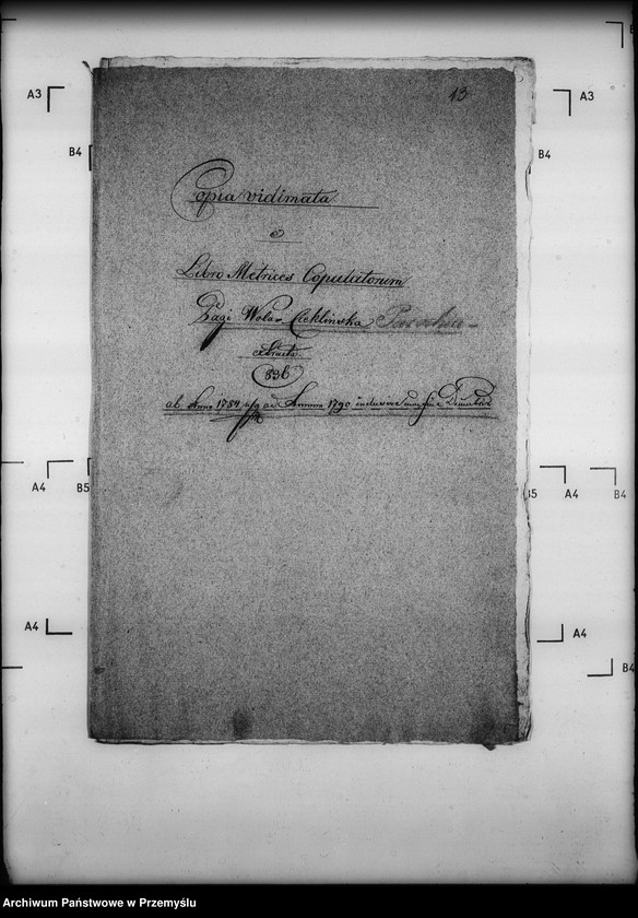 image.from.unit.number "[Kopie ksiąg metrykalnych parafii Wola Cieklińska z filiami Cieklin, Folusz (dekanat Dukla)]"