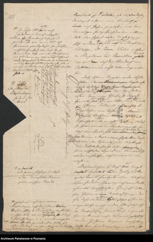 Obraz 14 z jednostki "A. betr. den polnischen Flüchtling Literaten Julius von Stephenhagen"