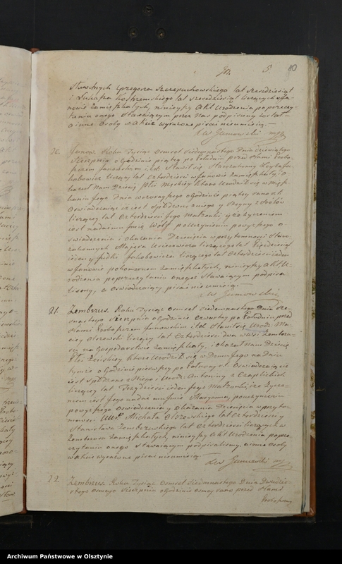 image.from.unit.number "Duplicat. Akta Stanu Cywilnego Gminy Janow, Małżeństw, Urodzenia, Zeyscia oraz y Zapowiedzi od 1 Maja 1817 do 31 Kwietnia 1818"