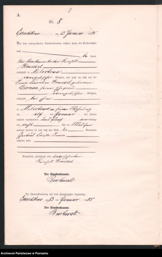 Obraz 11 z jednostki "Geburts-Neben-Register"