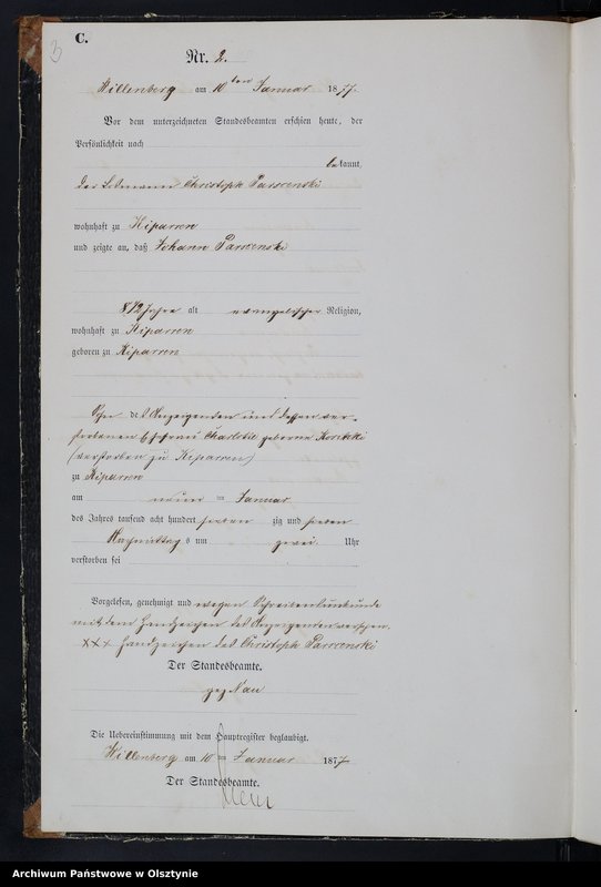 image.from.unit.number "Sterbe-Haupt-Register Nr 1 - 110"