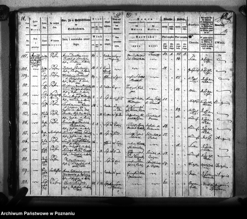 Obraz 17 z jednostki "Sterbenbuch"