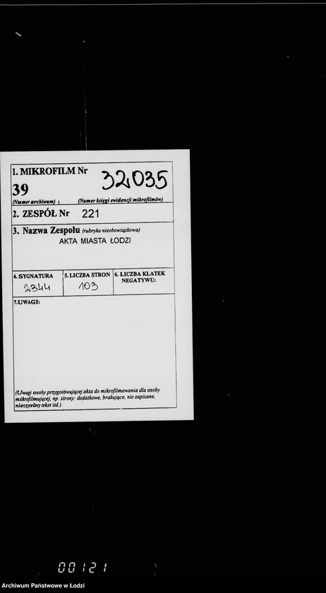 Obraz 2 z jednostki "Ob otpuske iz gorodskoj kassy denežnago posobija bednomu naseleniju gor. Lodzi lišennamu zarabotka v sledstve promyšlennago zastoja"