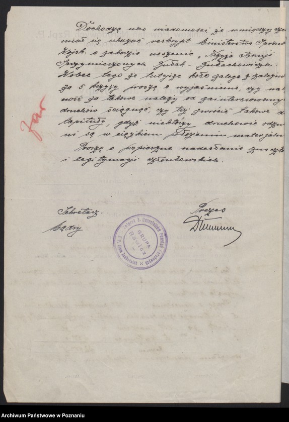 Obraz 15 z jednostki "Rawicz, akta koła."