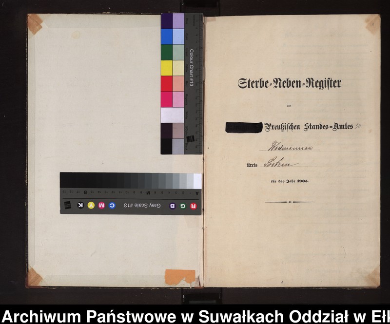 image.from.unit.number "Sterbe-Neben-Register des Preussischen Standes-Amtes Widminnen Kreis Loetzen"