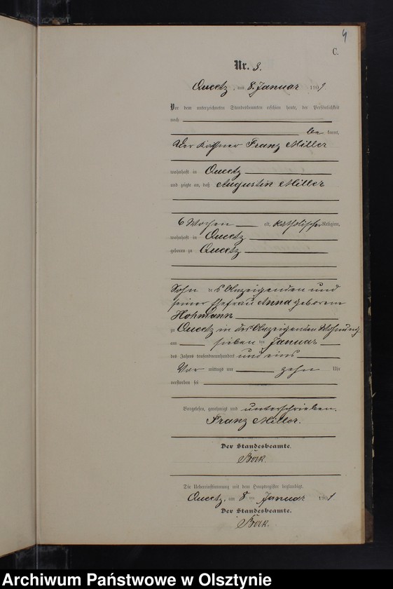image.from.unit.number "Sterbe-Neben-Register Nr 1 - 17"