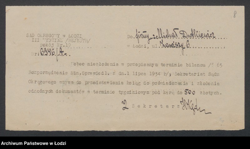 Obraz 10 z jednostki "Michał Dutkiewicz – sklep rzeźniczy"