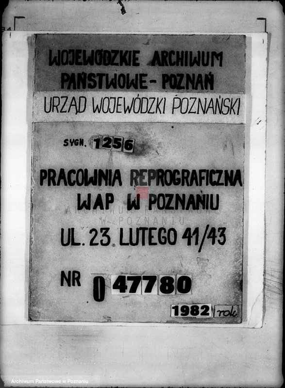 Obraz 20 z jednostki "/Verland fur Handel und Gewerbe/ Poznań"