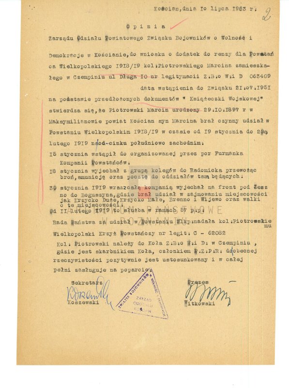 Obraz 14 z jednostki "Życiorysy powstańców wielkopolskich: P - tom V /Piotrowski Marcin - Polarek Paweł/."