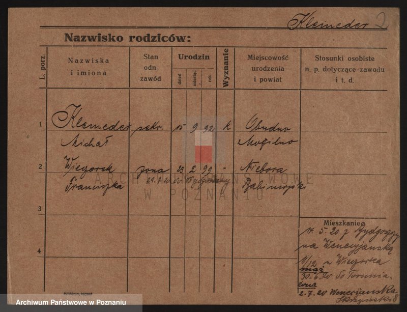 Obraz 2 z jednostki "Klajneder (Klein..) - Klapwyk"