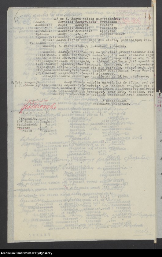 image.from.unit.number "[Rozkazy zwykłe i tajne Powiatowej Komendy Zachodniej Straży Obywatelskiej na powiat Grudziądz-Wieś, wykaz zasłużonych członków ZSO proponowanych do odznaczenia dyplomami pamiątkowymi, karty ewidencji członków]"