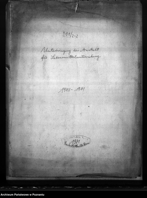 Obraz 4 z jednostki "Unterbringung der Anstalt für Lebensmitteluntersuchung"