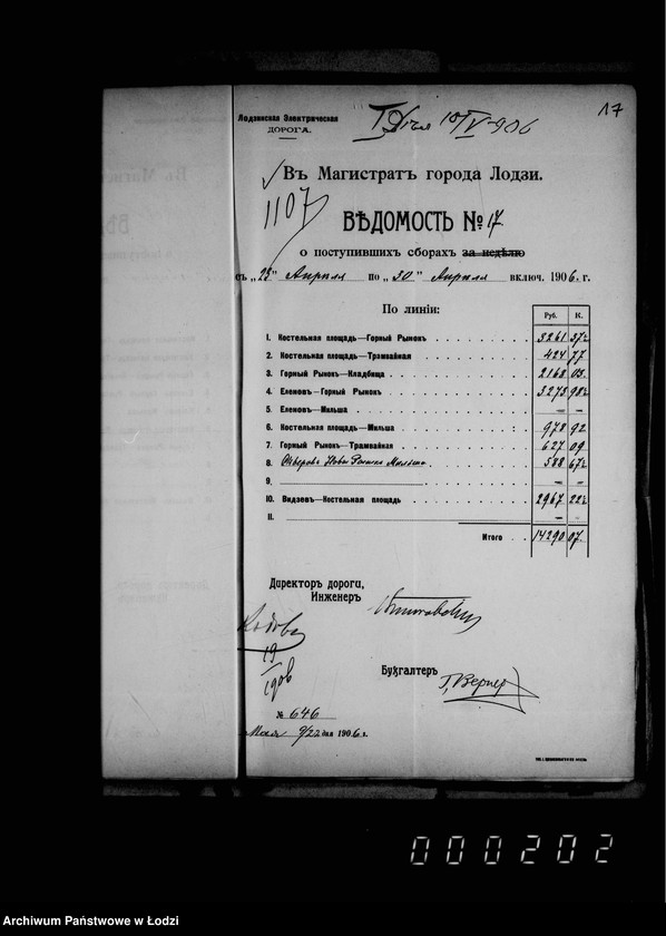 Obraz 20 z jednostki "O dochode ot eksploatacji tramvaev"