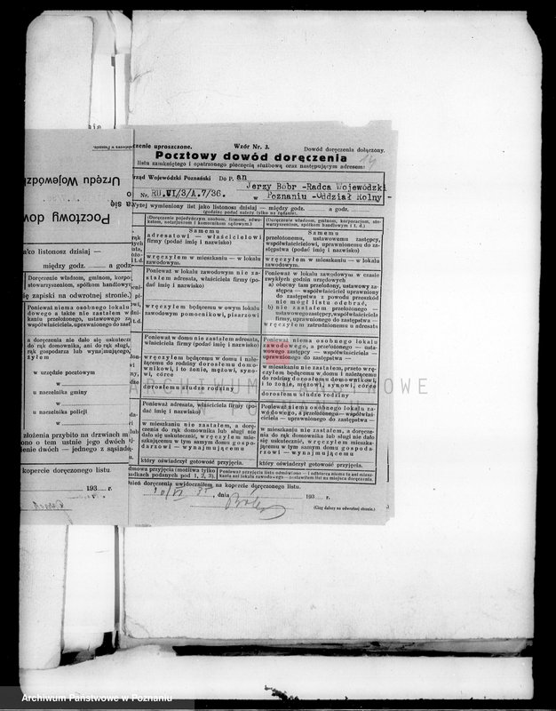 Obraz 20 z jednostki "Przejęcie gruntów za niektóre należności pieniężne z majątku Samostrzel powiatu wyrzyskiego"