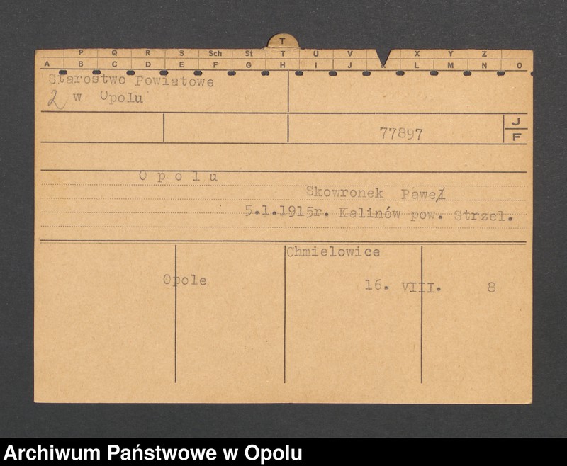 Obraz 4 z jednostki "[Sobala Helene, ur. 22.5.1894 Beuthen]"