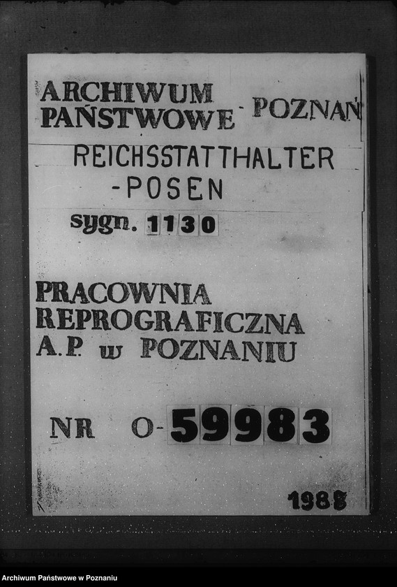 Obraz 1 z jednostki "Behandlung der angehörigen der Abteilung III und IV."