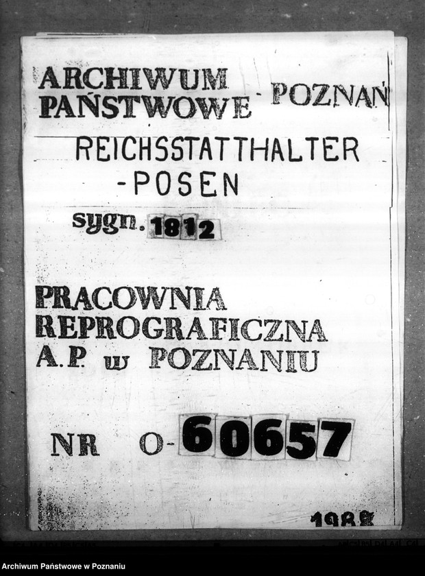 Obraz 1 z jednostki "Sparkassen und Giroverband Wartheland"