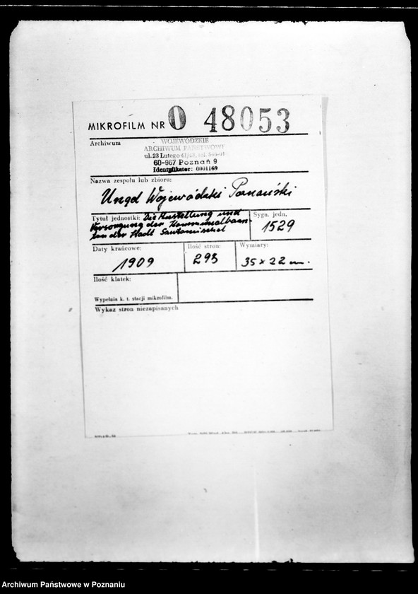 Obraz 2 z jednostki "Die Austellung und Versongung der Kommunalbeamten der Stadt Santomischel"