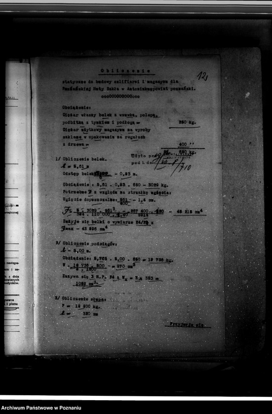 Obraz 16 z jednostki "Zatwierdzenie zakładu przemysłowego szlifierni Firmy Bracia Jakuszewscy w Antoninku powiat poznański"