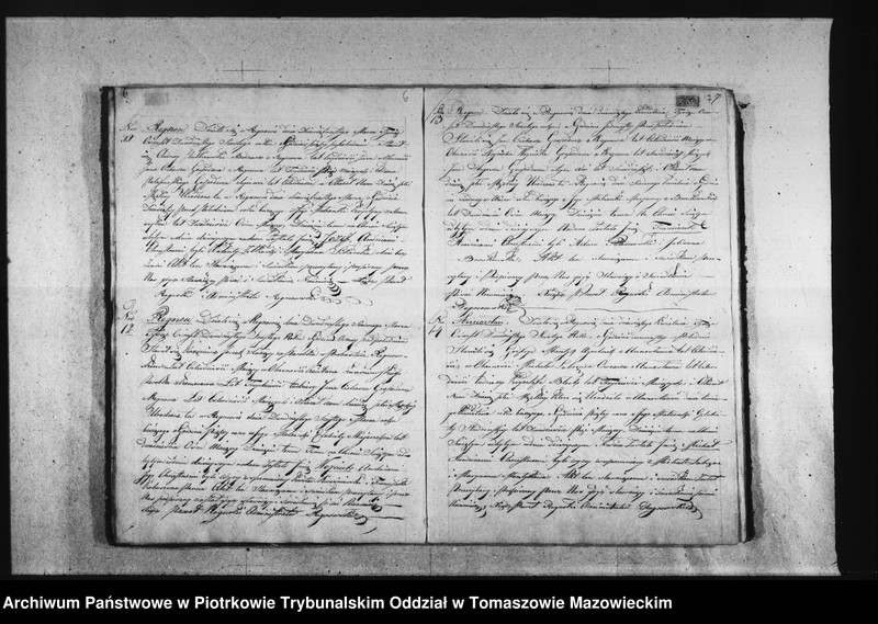 image.from.unit.number "Akta Cywilne Parafij Regnowskiey na 1826"