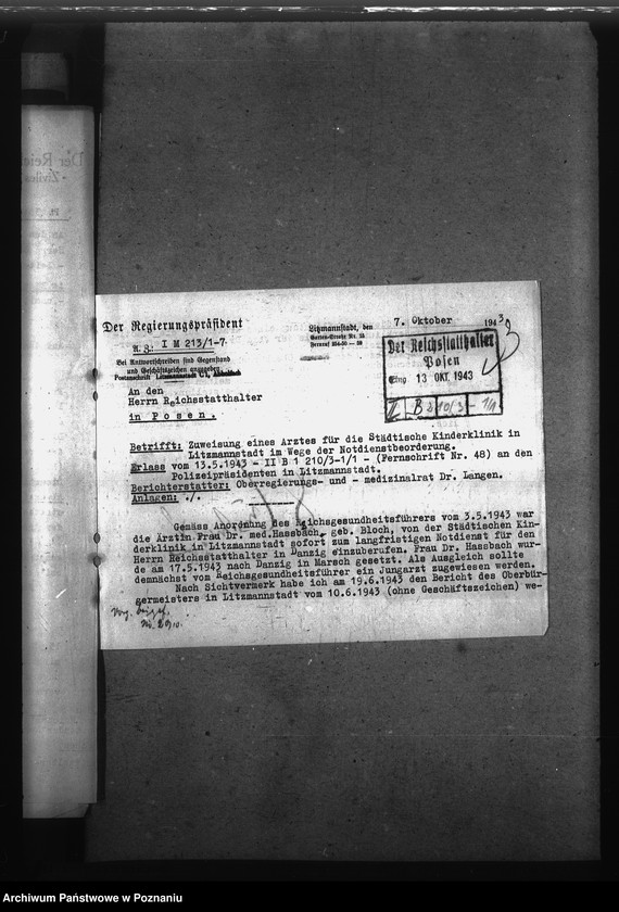 Obraz 7 z jednostki "Notdienstverpflichtung der Ärzte"