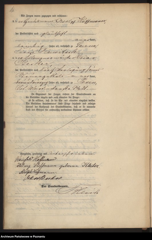 Obraz 19 z jednostki "Księga małżeństw t. III"