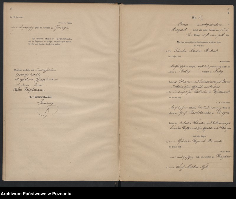 Obraz 18 z jednostki "Księga małżeństw"