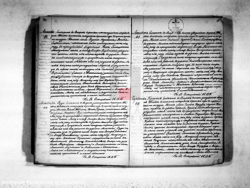 image.from.unit.number "Dublikat aktov o roždenij, brakosočetanij i smerti prichoda Vigry v 1873 godu"