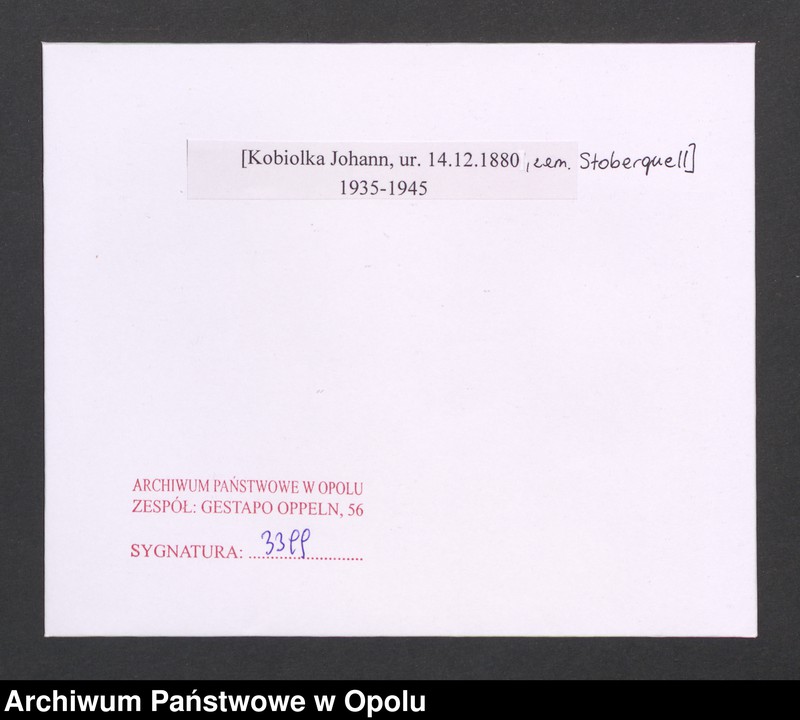 image.from.unit.number "[Kobiolka Johann, ur. 14.12.1880, zam. Stoberquell]"