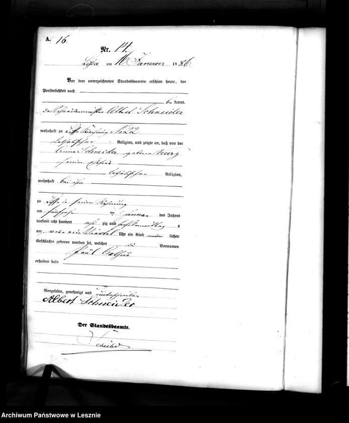 Obraz 17 z jednostki "[Księga urodzeń]"