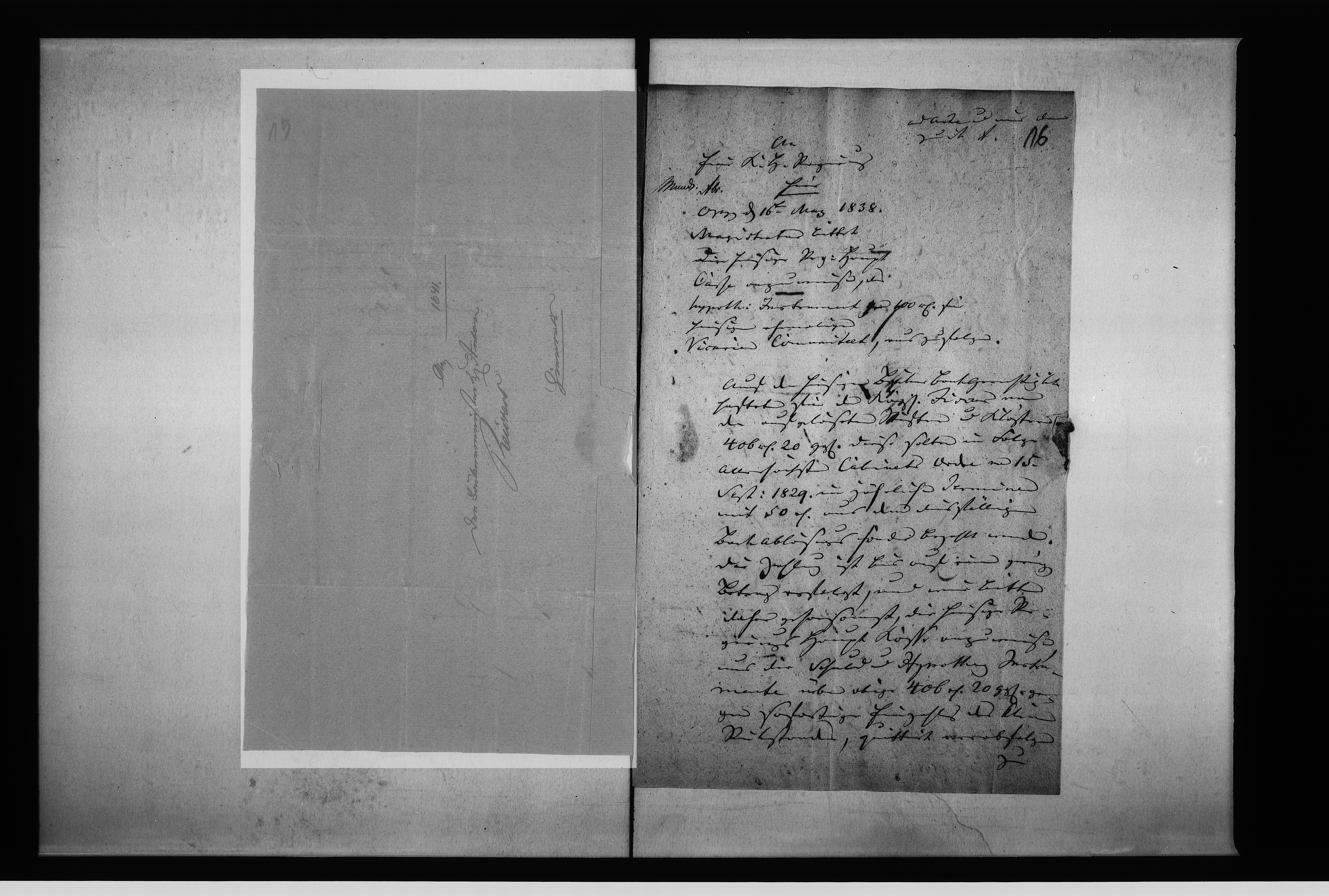 Obraz 16 z jednostki "Acta des Magistrats zu Oppeln betreffend: die Ablösung der Bäckerbankgerechtigkeit der Adalbert Reichertschen Erben sub Nro 9"