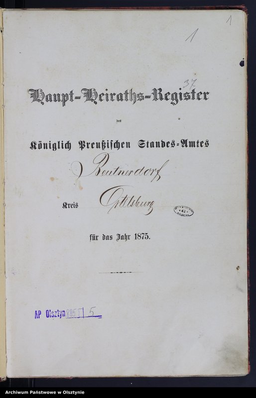 image.from.unit.number "Haupt-Heiraths-Register Nr 1 - 55"