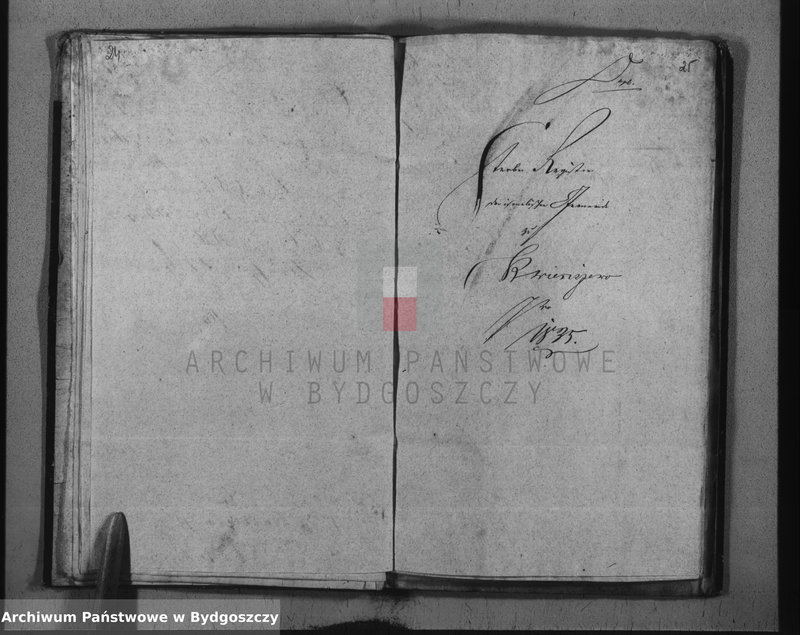 image.from.team "Akta metrykalne żydowskiej gminy wyznaniowej w Kwieciszewie pow. Mogilno"