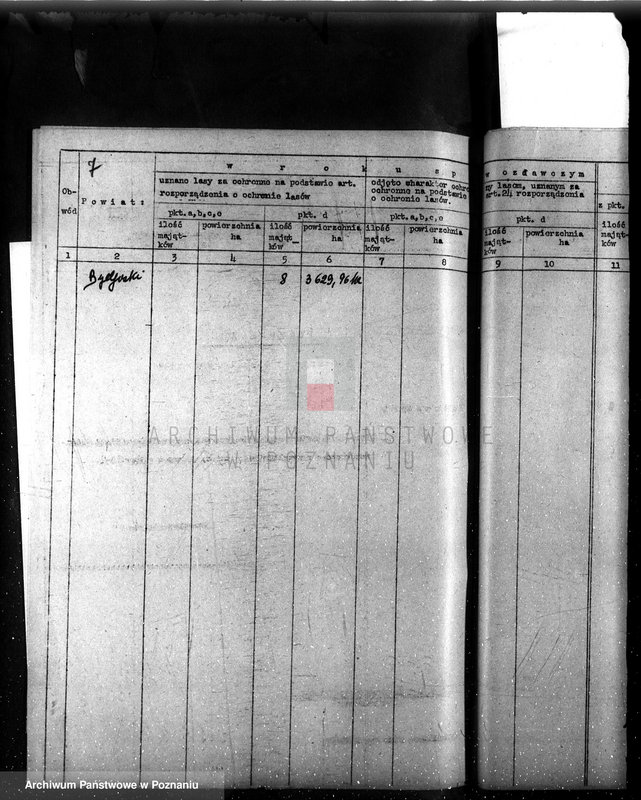 image.from.unit.number "Sprawozdanie z działalności organów ochrony lasów za rok 1934"