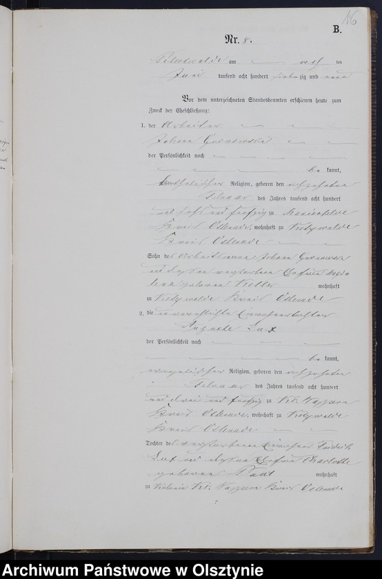 image.from.unit.number "Heiraths-Neben-Register Nr 1 - 23"