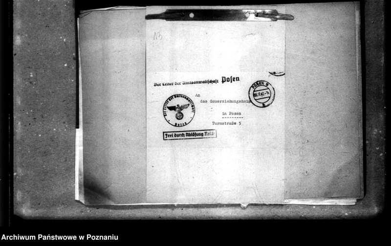 Obraz 17 z jednostki "Schriftwechsel mit der Polizei [Korespondencja z policją dotycząca włamania]."