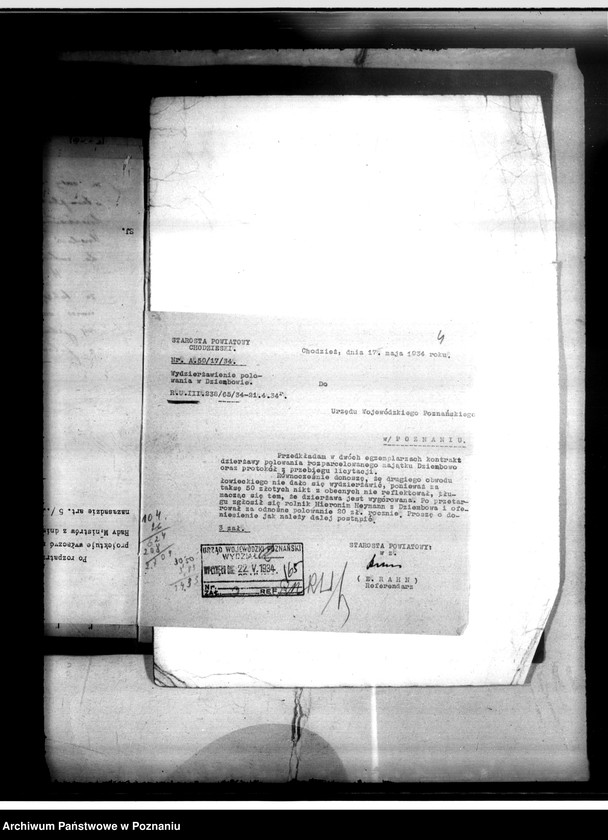 Obraz 7 z jednostki "Majątek Dziembowo powiat chodzieski dzierżawa upolowania"