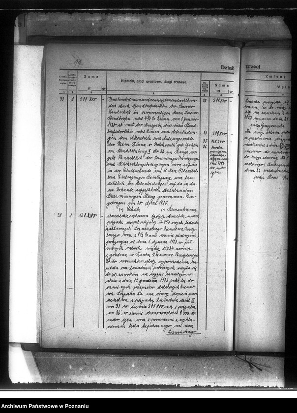 Obraz 15 z jednostki "Wyłączenie z art.. 4/5 ustawy o wykonaniu reformy rolnej z majątku Muchocin powiatu międzychodzkiego"