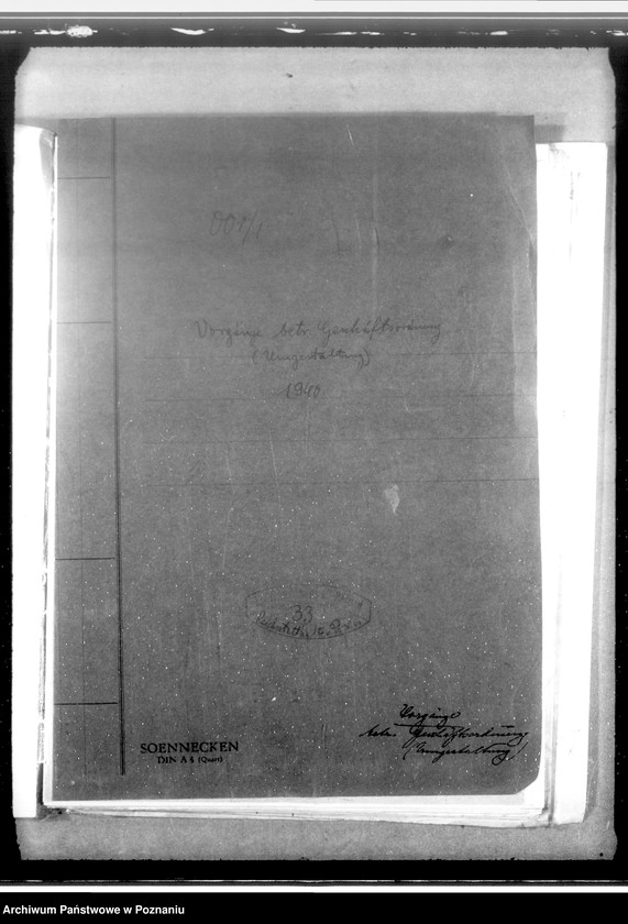 Obraz 4 z jednostki "Vorgänge betrefend Geschäftsordung (Umgestaltung)"