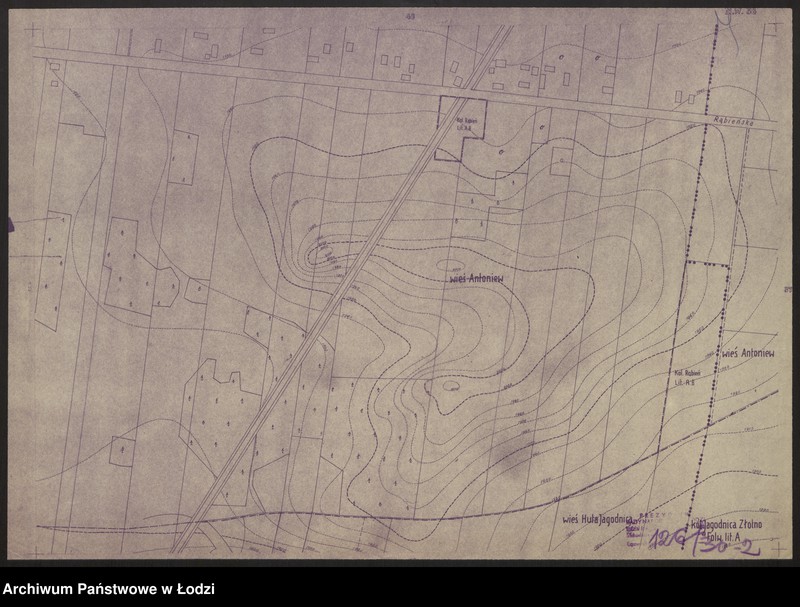 Obraz 2 z jednostki "Plan miasta Łodzi Sekcja NW 38"