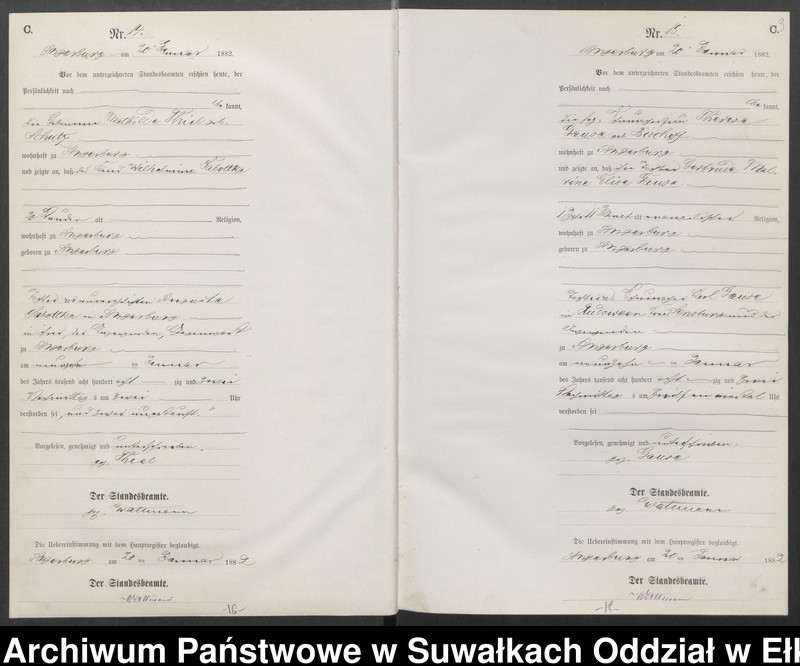 image.from.unit.number "Sterbe-Neben-Register des Preussischen Standes-Amtes Angerburg Kreis Angerburg"