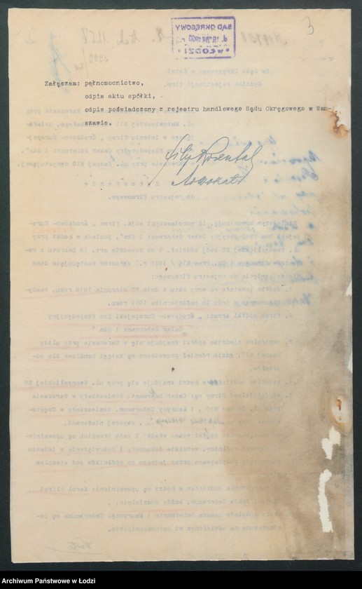 Obraz 5 z jednostki "„Środkowo-Eurpoejski Dom Ekspedycyjny Oskar Schermant i spółka”"