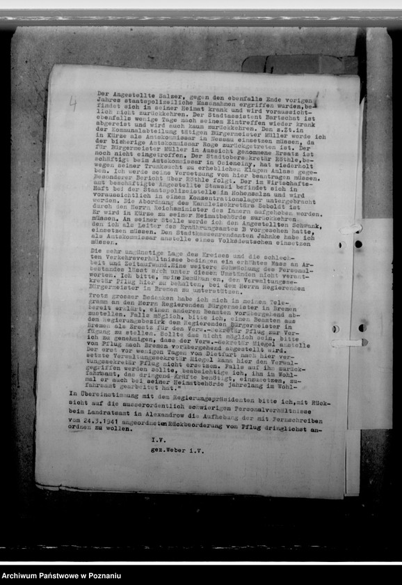 Obraz 8 z jednostki "Pflug, Ernst - Urzędnik"