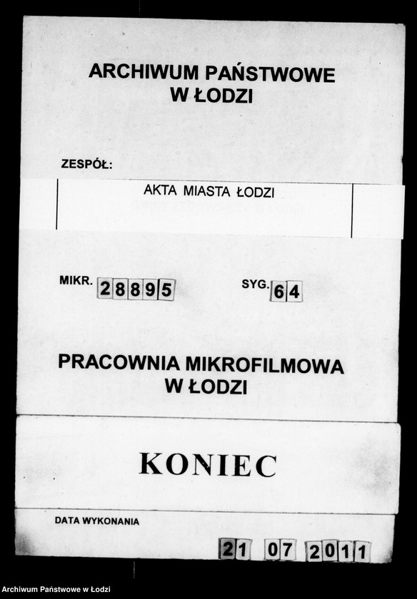 Obraz 16 z jednostki "Akta kasy miasta Łodzi tyczące się rachunków cechowych"