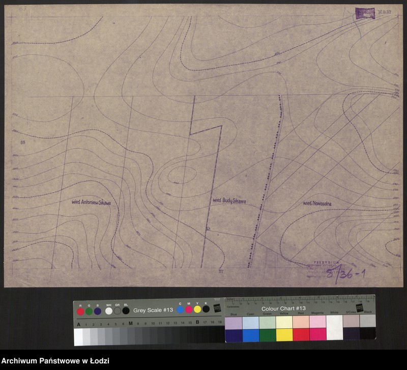 Obraz 1 z jednostki "Plan m. Łodzi 1:2000. Sekcja NO67"
