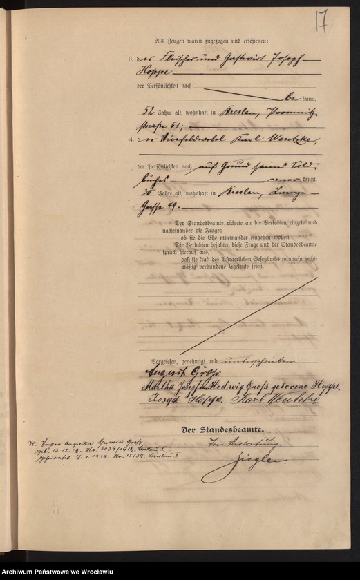 image.from.unit.number "Heiraths-Haupt-Register Breslau I 1910 Band 6"