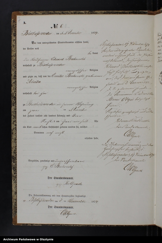 image.from.team "Urząd Stanu Cywilnego w Biskupcu Pomorskim pow. iławski (dawny pow. suski )"