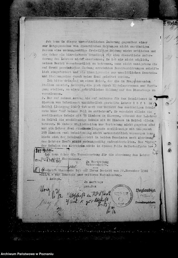 Obraz 17 z jednostki "Abordnung von Volksschullehrern"