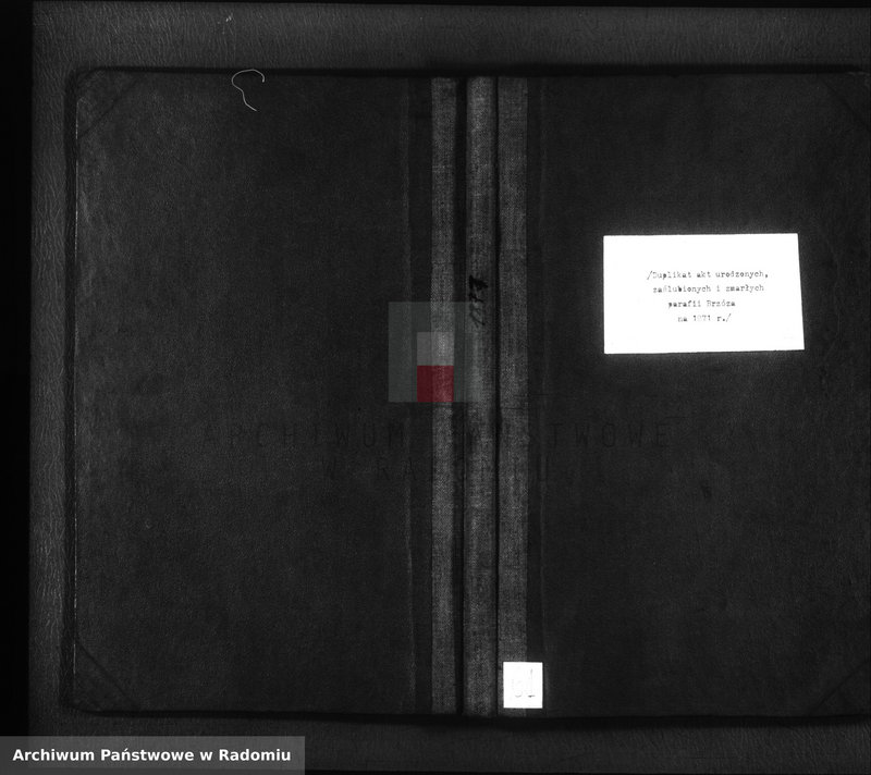 image.from.unit.number "[Duplikat akt urodzonych, zaślubionych i zmarłych parafii Brzóza na 1871 r.]"