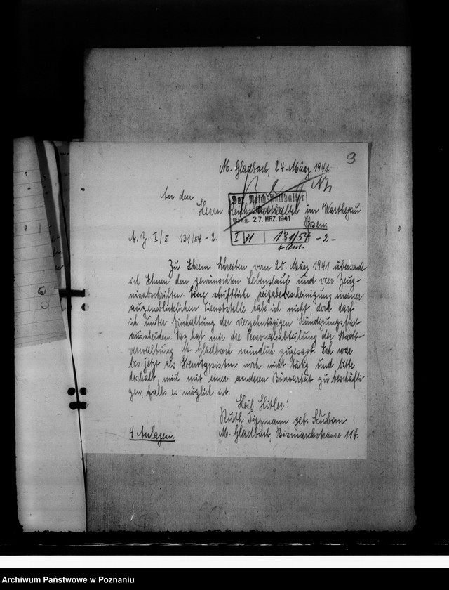 Obraz 13 z jednostki "Bewerbungen um Anstellung"